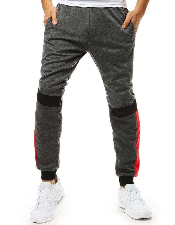 DStreet Anthracite men's sweatpants UX3543