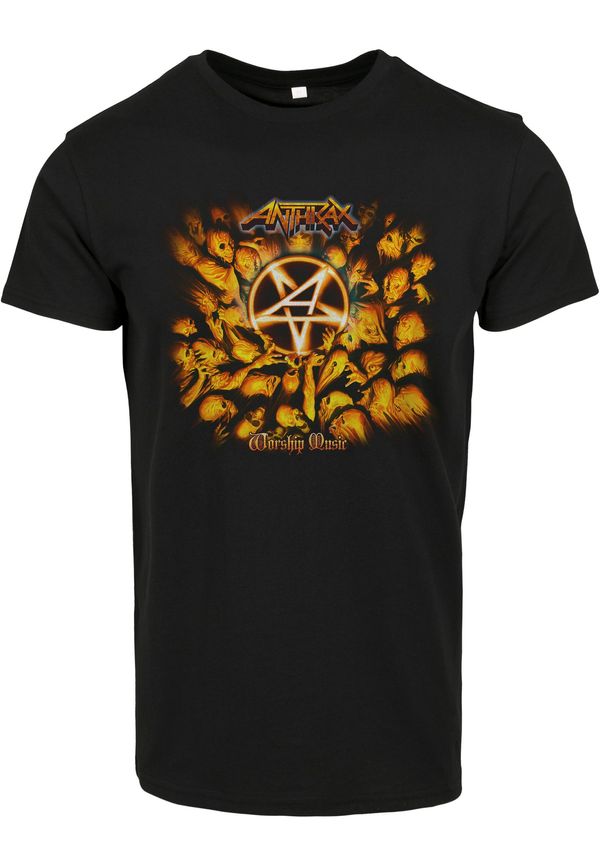 Merchcode Anthrax Worship Black T-Shirt