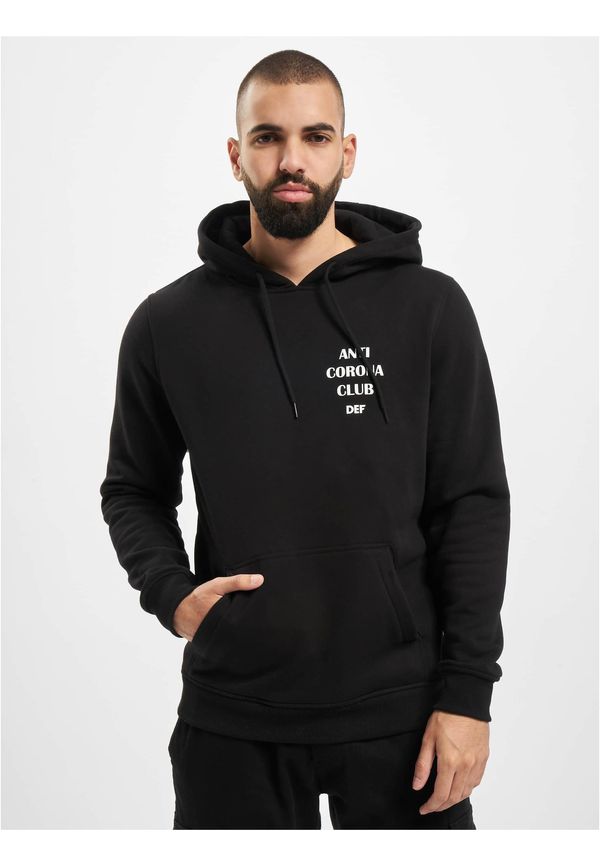 DEF Anti Corona Hoody Black