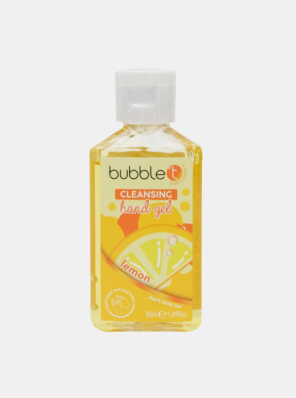 Bubble T Cosmetics Antibacterial hand gel (70% alcohol) Bubble T Cosmetics Lemon 50 ml