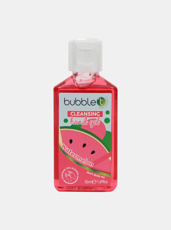 Bubble T Cosmetics Antibacterial hand gel (70% alcohol) Bubble T Cosmetics Watermelon 50 ml