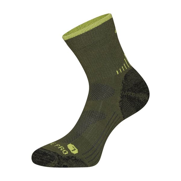 ALPINE PRO Antibacterial socks made of merino wool ALPINE PRO KEROWE myrtle