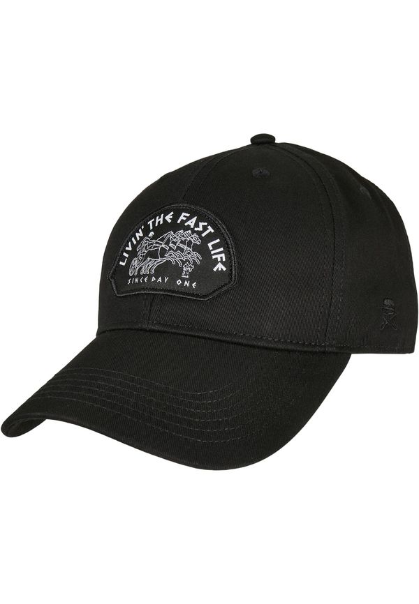 CS Antique Life Curved Cap black/white