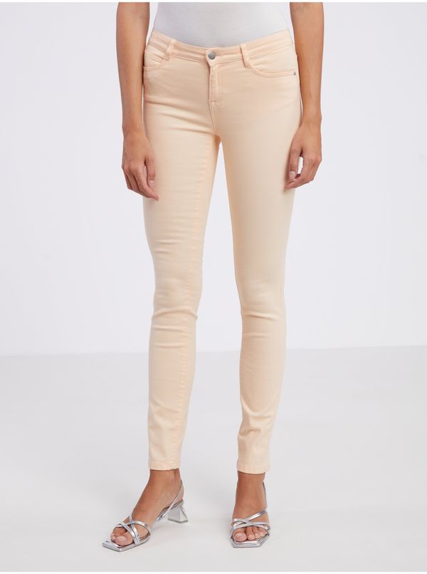 CAMAIEU Apricot women's slim fit trousers CAMAIEU - Women's