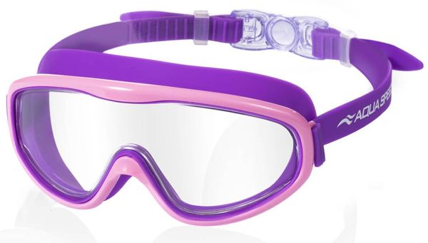 AQUA SPEED AQUA SPEED Kids's Swimming Goggles Tivano Jr  Pattern 09