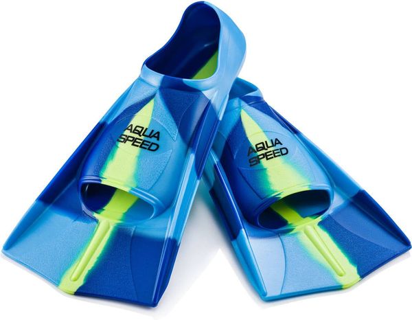 AQUA SPEED AQUA SPEED Unisex's Snorkel Flippers Training  Pattern 82