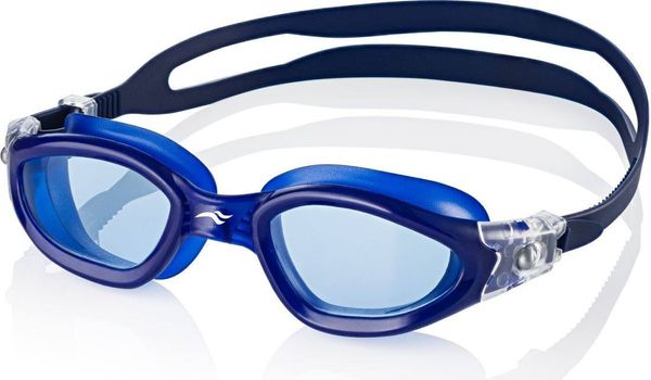AQUA SPEED AQUA SPEED Unisex's Swimming Goggles Atlantc Navy Blue Pattern 01