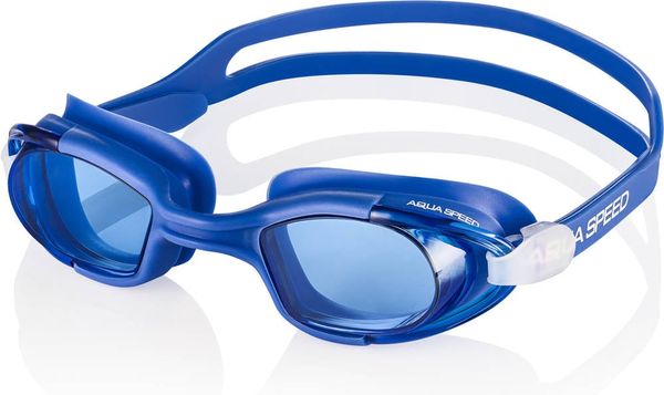 AQUA SPEED AQUA SPEED Unisex's Swimming Goggles Marea Navy Blue Pattern 01