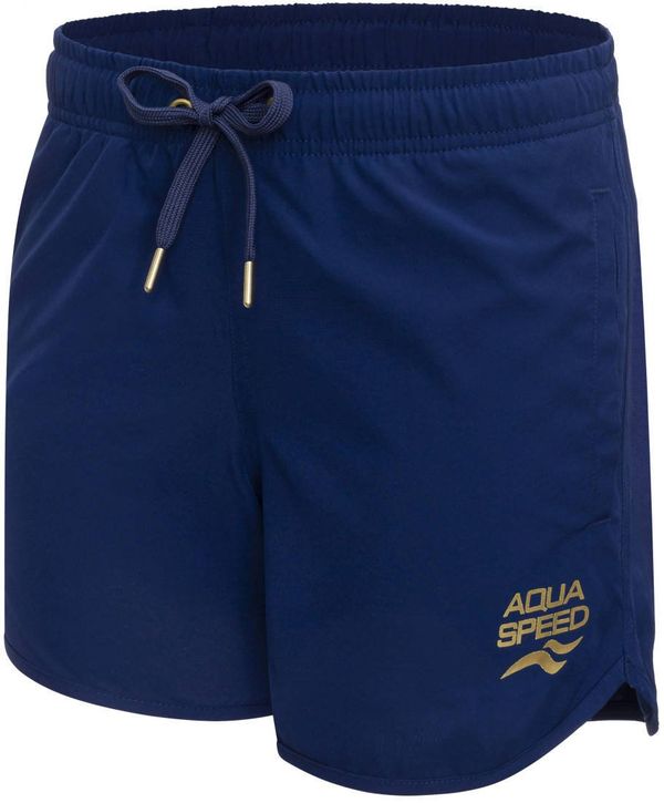 AQUA SPEED AQUA SPEED Woman's Swimming Shorts LEXI Navy Blue