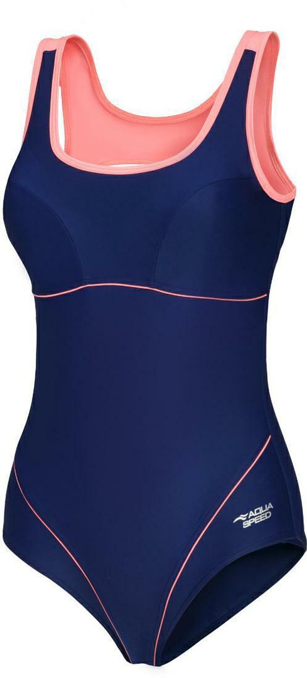 AQUA SPEED AQUA SPEED Woman's Swimming Suit Cora Navy Blue