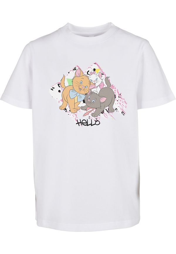 Mister Tee Aristocats Hello Tee children's T-shirt white