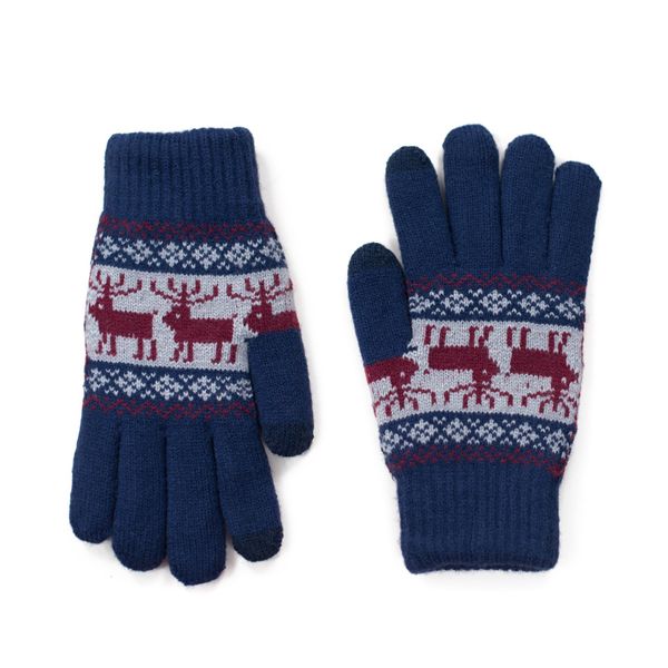 Art of Polo Art Of Polo Unisex's Gloves rk18566 Navy Blue