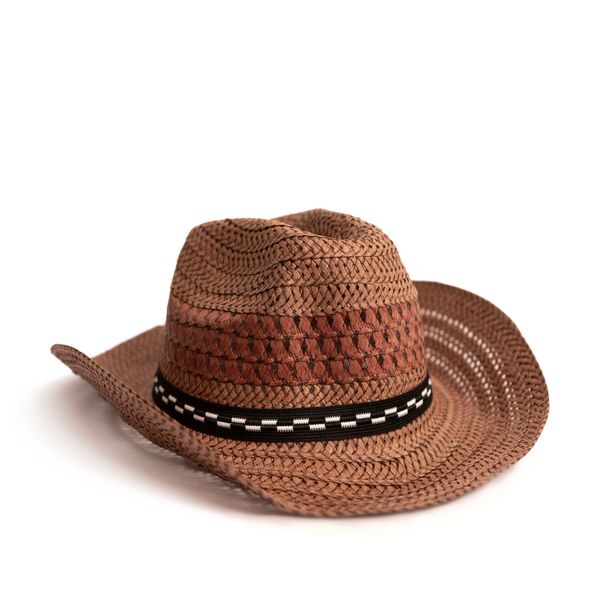 Art of Polo Art Of Polo Unisex's Hat cz20158-6 Light Brown/Brown