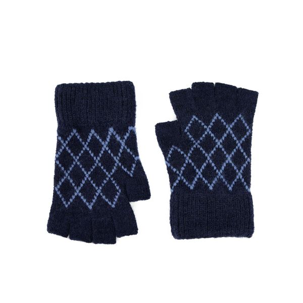 Art of Polo Art Of Polo Woman's Gloves Rk22241 Navy Blue