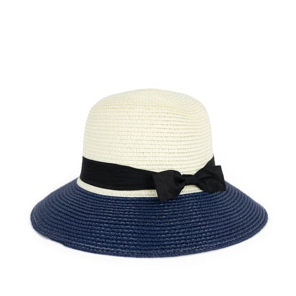 Art of Polo Art Of Polo Woman's Hat cz23108-3 White/Navy Blue