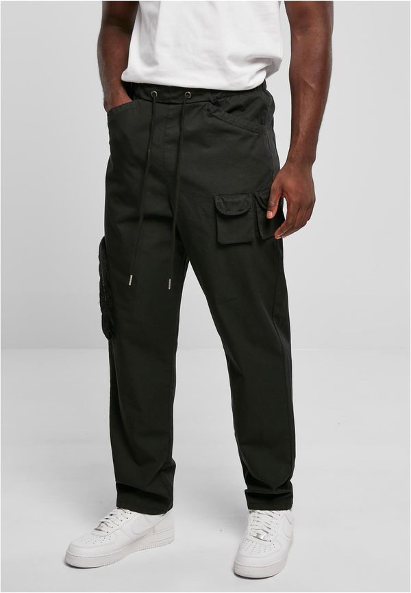 UC Men Asymmetrical trousers black