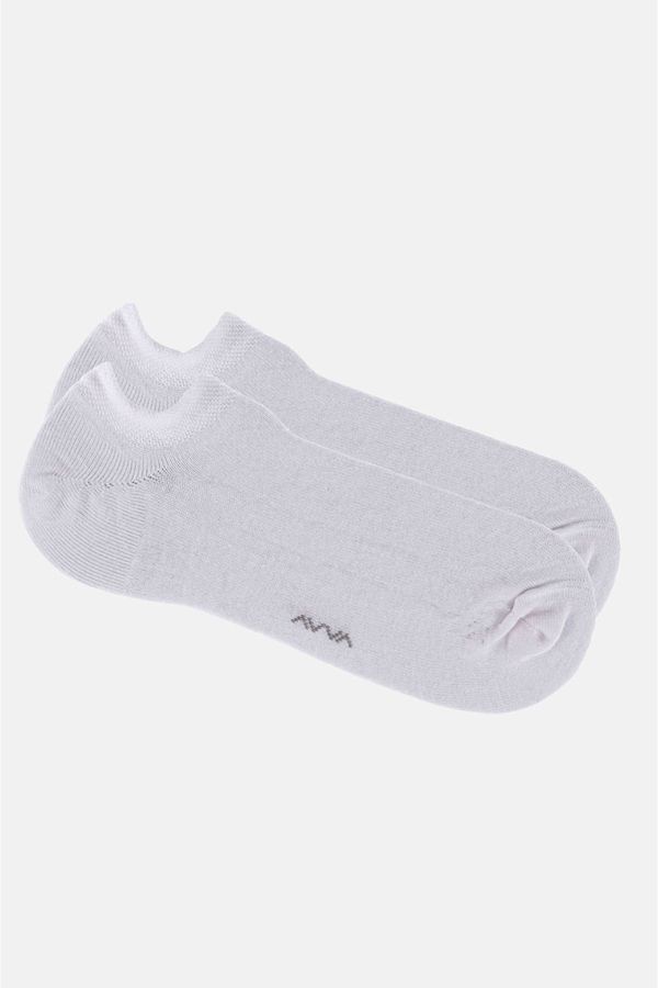 Avva Avva Men's White Sneaker Socks