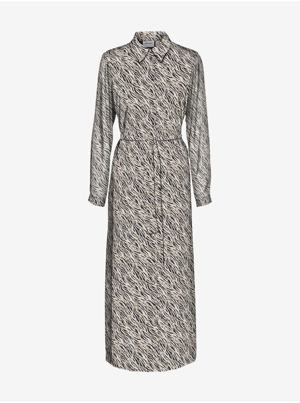 AWARE by VERO MODA AWARE by VERO MODA Creamy Women's Patterned Shirt Maxi-Dress VERO MODA Rylee - Women