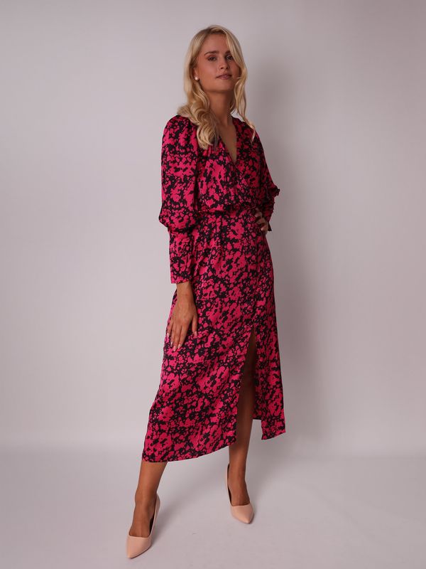 AX Paris AX Paris Woman's Dress DA1604 Cerise