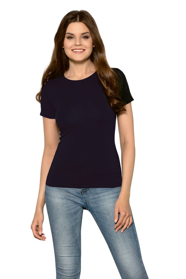 Babell Babell Woman's Blouse Claudia Navy Blue