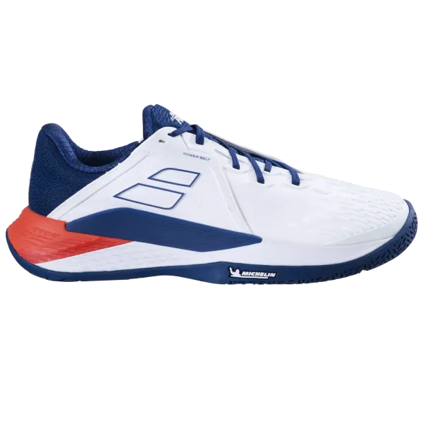 Babolat Babolat Propulse Fury 3 Men's All Court Men White/Estate Blue EUR 45 Tennis Shoes