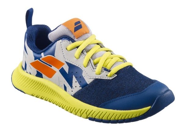 Babolat Babolat Pulsion All Court JR Dark Blue/Yellow Junior Tennis Shoes EUR 36.5