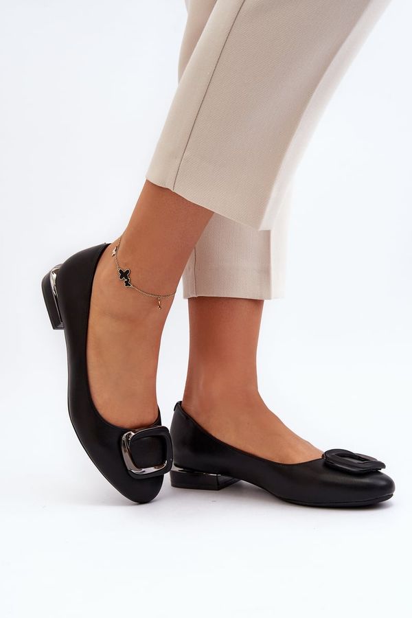 SERGIO LEONE Ballet Flats with Buckle Sergio Leone