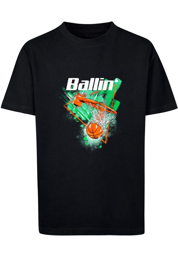 Mister Tee Ballin' Tee Children's T-Shirt Black