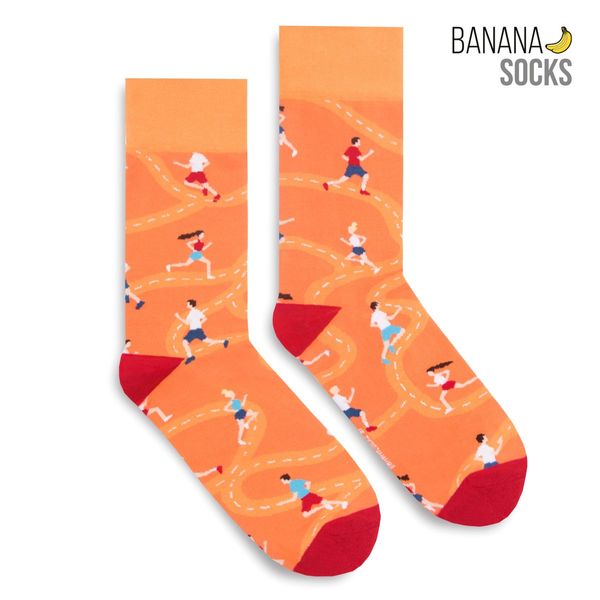 Banana Socks Banana Socks Unisex's Socks Classic Run For Fun