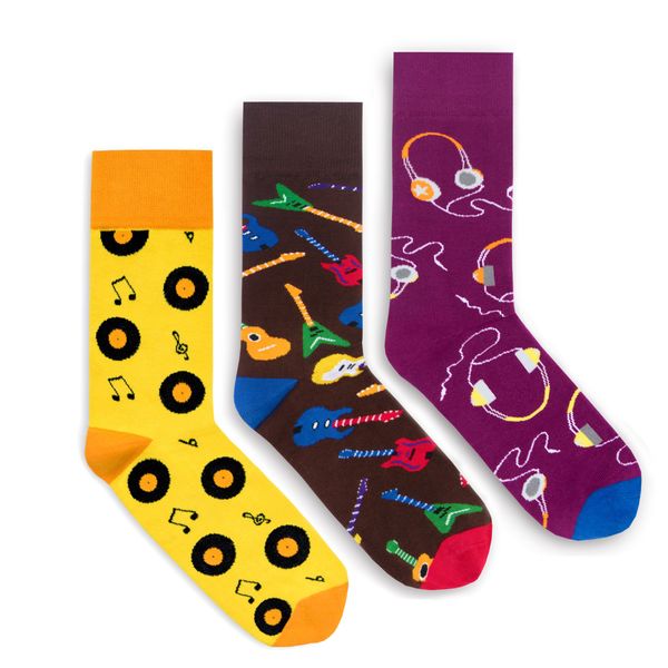 Banana Socks Banana Socks Unisex's Socks Set Music Set