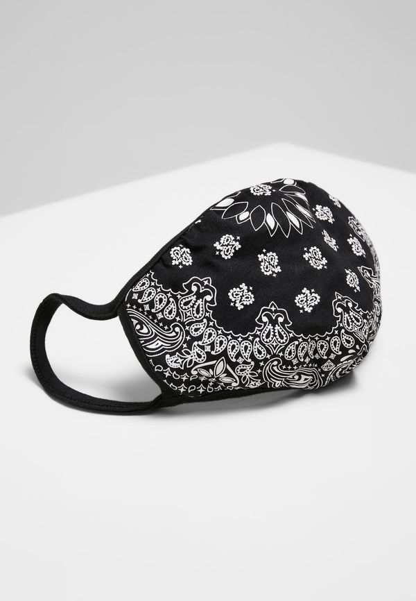 MT Accessoires Bandana Face Mask Black/White