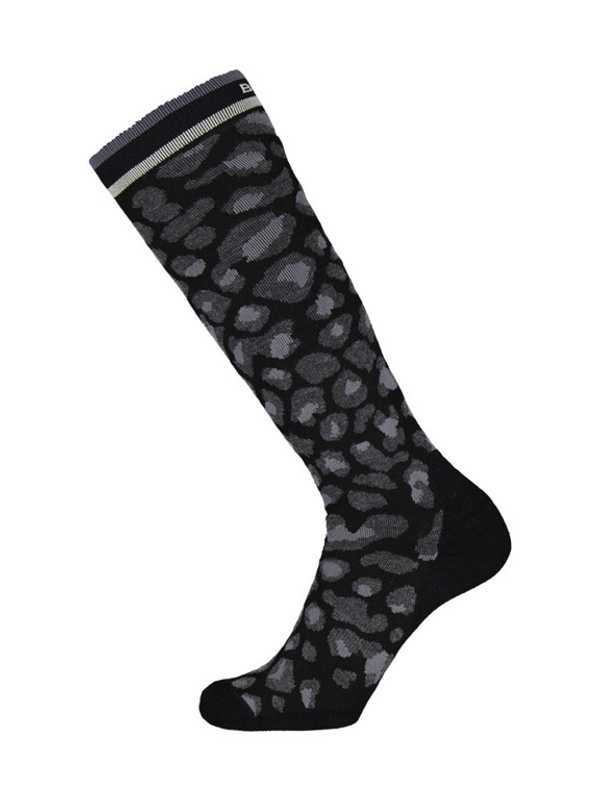 Barts Barts SNOW SOCK LEOPARD Black Socks