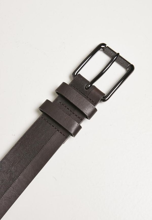 Urban Classics Accessoires Base strap made of imitation leather brown