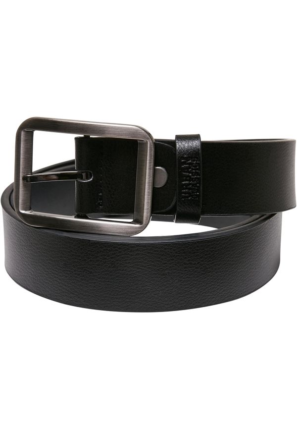 Urban Classics Base strap with thorn buckle made of synthetic leather black