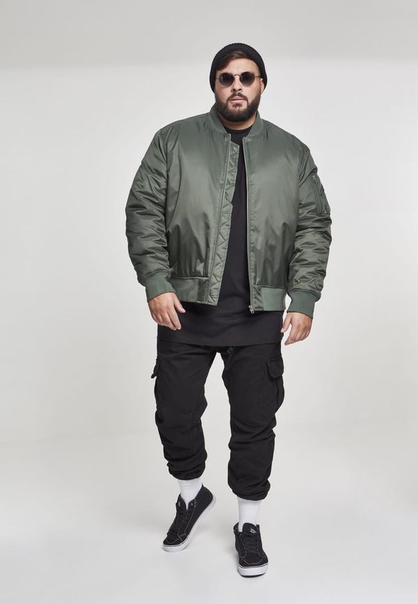 UC Men Basic Bomber Jacket Olive