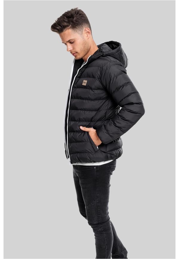 Urban Classics Basic bubble jacket blkwhtblk