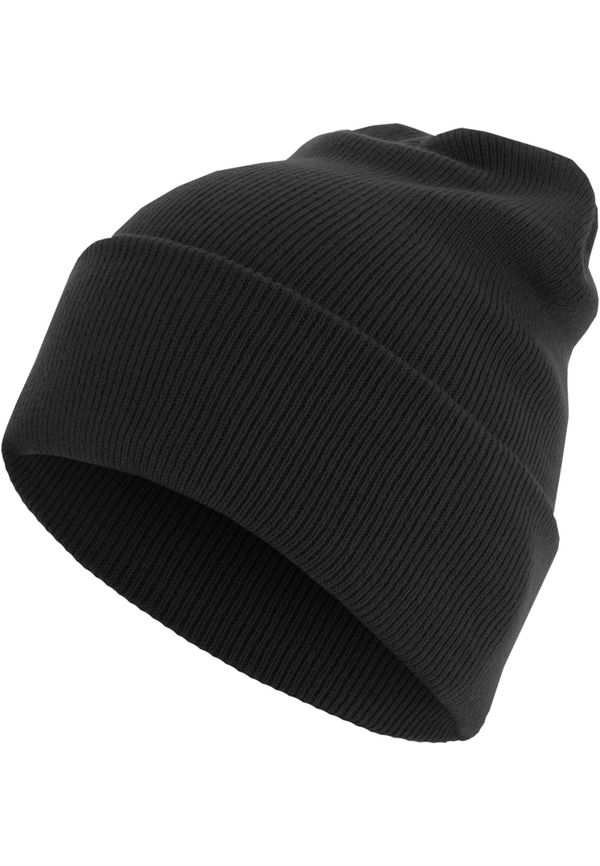 MSTRDS Basic Flap Long Version Beanie Black