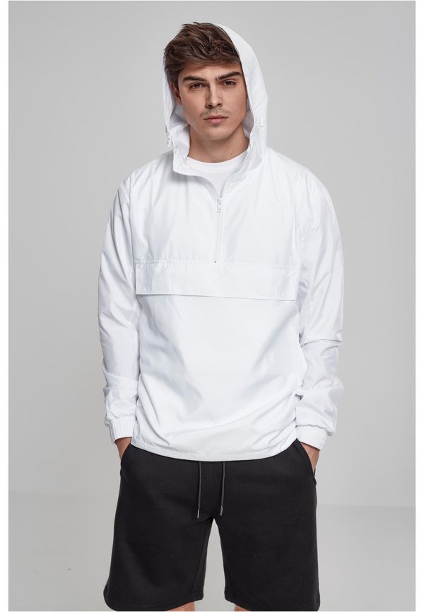 Urban Classics Basic Pull Over Jacket White