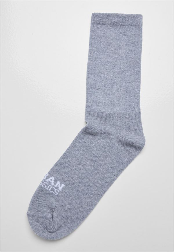 Urban Classics Basic Socks 3-Pack Grey