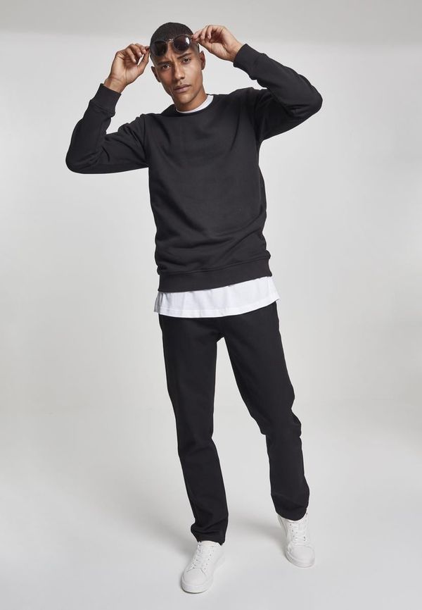 UC Men Basic Terry Crew Black