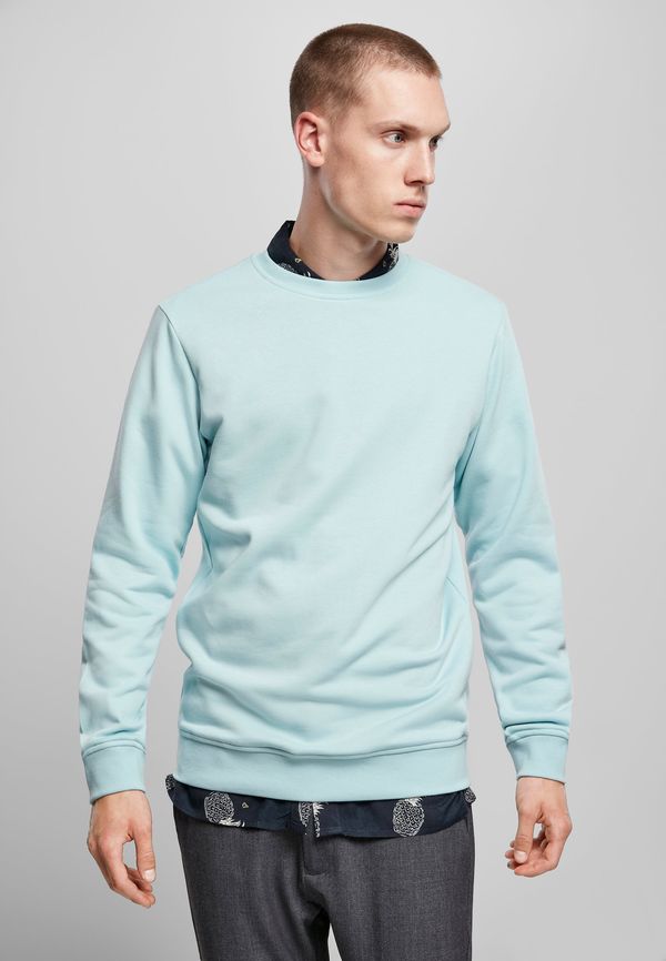 UC Men Basic Terry Crew Sea Blue