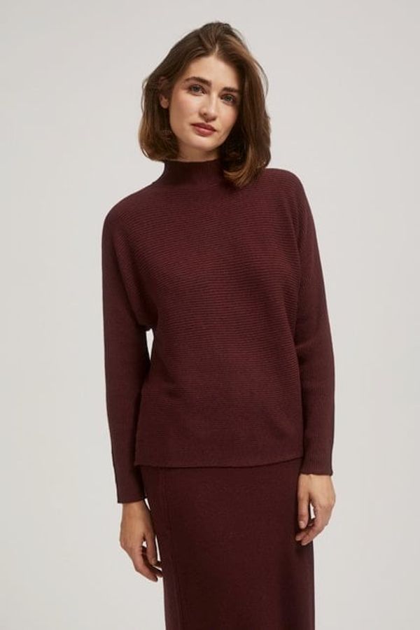 Moodo Bat sweater with turtleneck