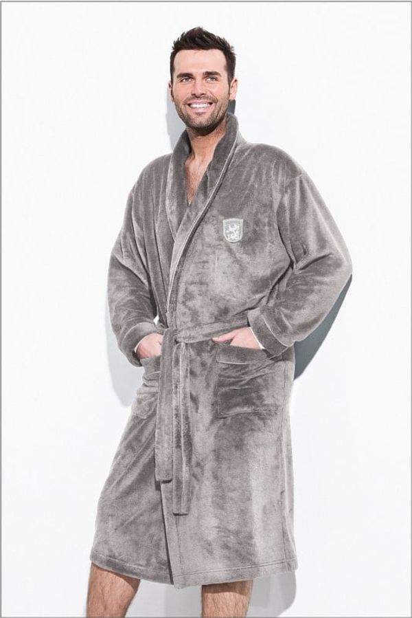 L&L Bathrobe Boris Navy