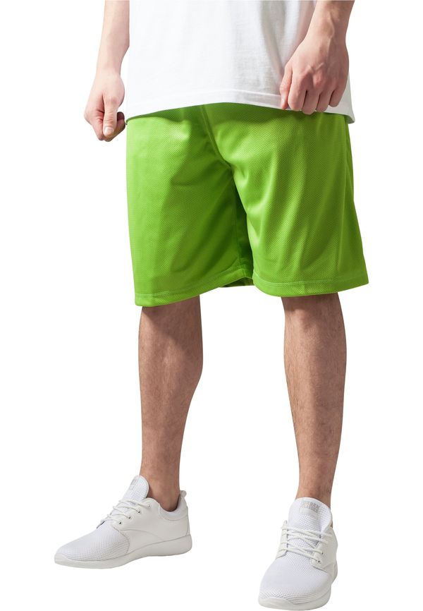 UC Men Bball Mesh Limegreen Shorts