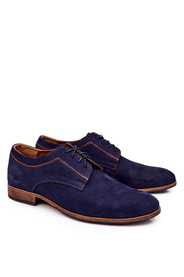 Bednarek Polish Shoes Bednarek Polish Shoes Elegant Leather Nubuck Bednarek Shoes 684 Navy