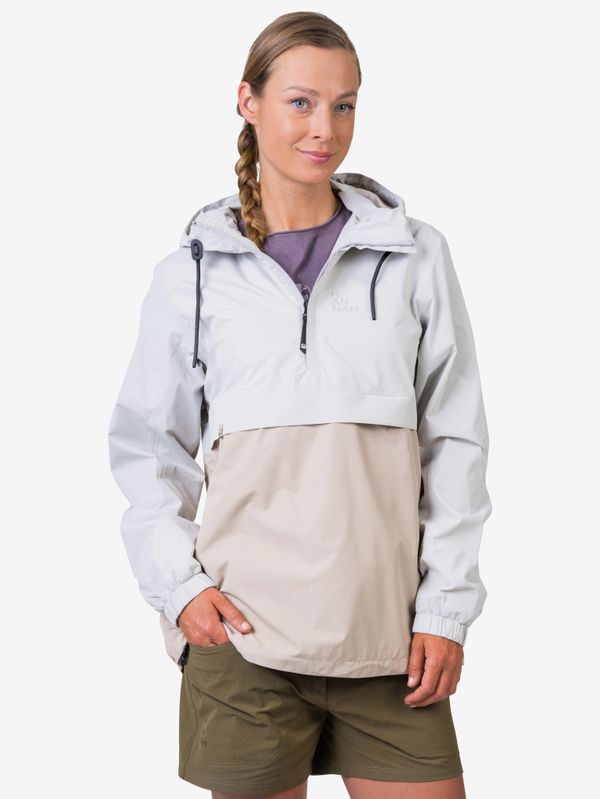 HANNAH Beige-gray women's jacket Hannah Ava