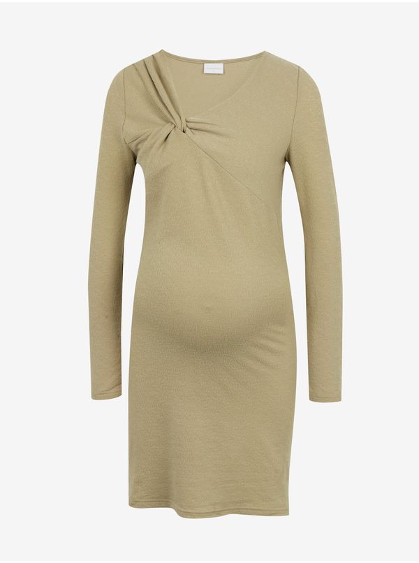 Mama.licious Beige Maternity Sheath Dress Mama.licious Viola - Women