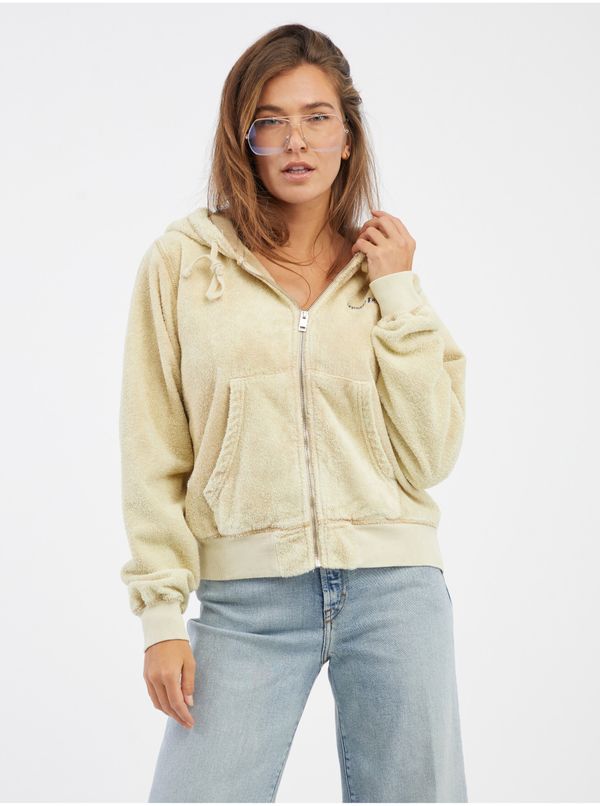 Diesel Beige Women's Diesel Zipper Hoodie - Women