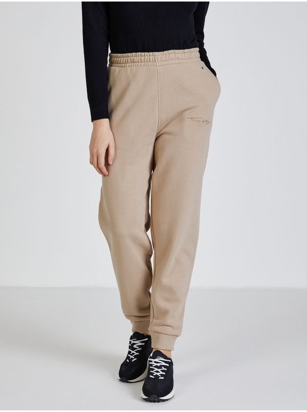 Tommy Hilfiger Beige Women's Sweatpants Tommy Hilfiger - Women