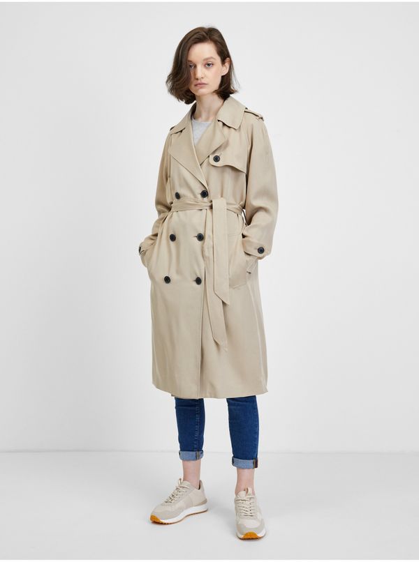 Tommy Hilfiger Beige women's trench coat Tommy Hilfiger - Women